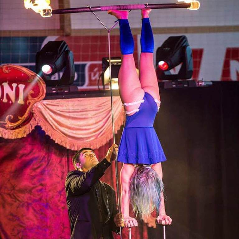 Artisten – Aufnahme aus der Circus-Fotogalerie