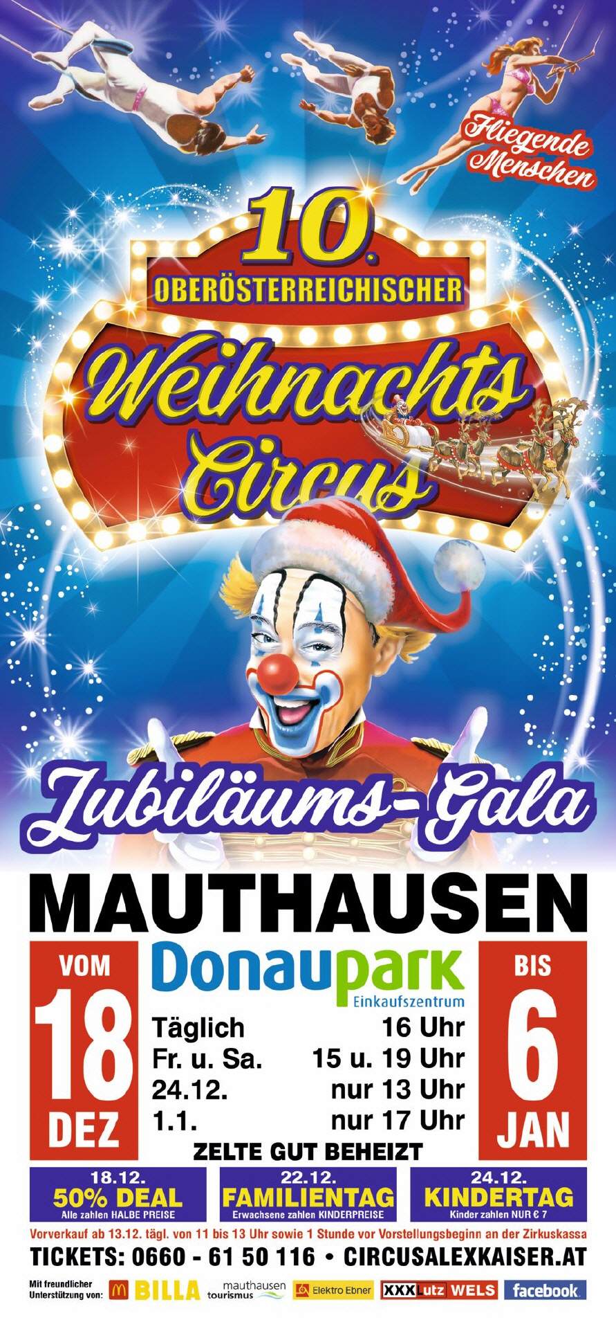 Programm 2025 Mauthausen – Aufnahme aus der Circus-Fotogalerie