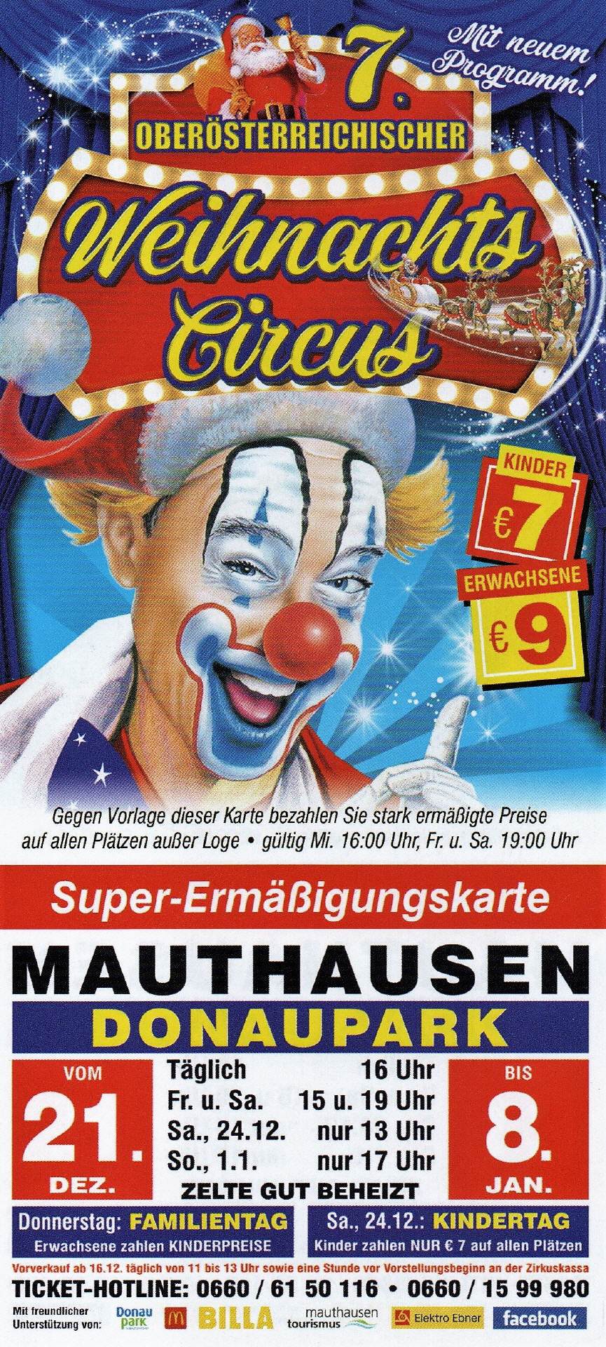 Programm 2022 Mauthausen – Aufnahme aus der Circus-Fotogalerie