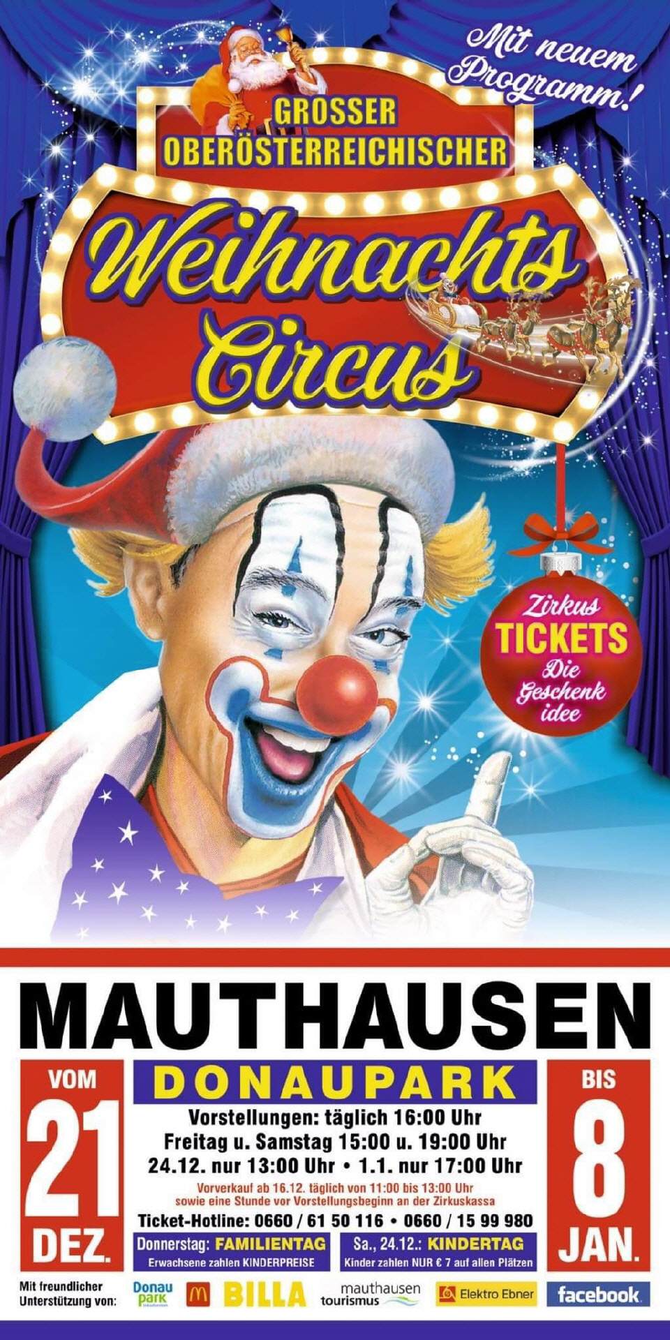 Programm 2022 Mauthausen – Aufnahme aus der Circus-Fotogalerie