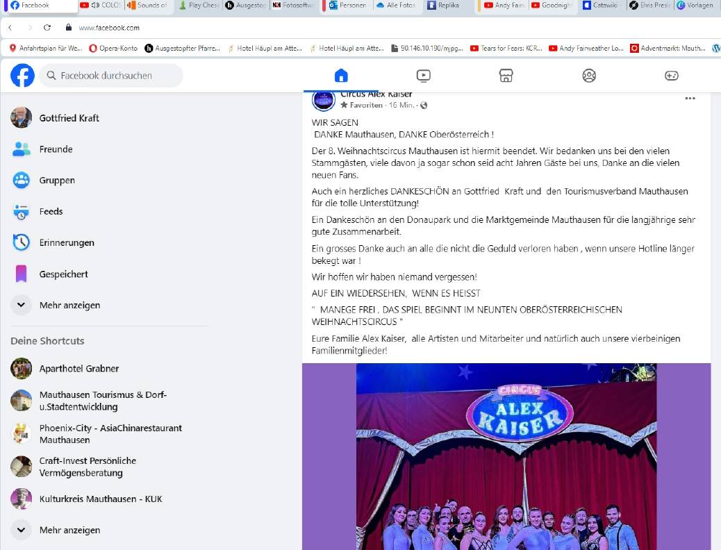 Programm 2023 Mauthausen – Aufnahme aus der Circus-Fotogalerie