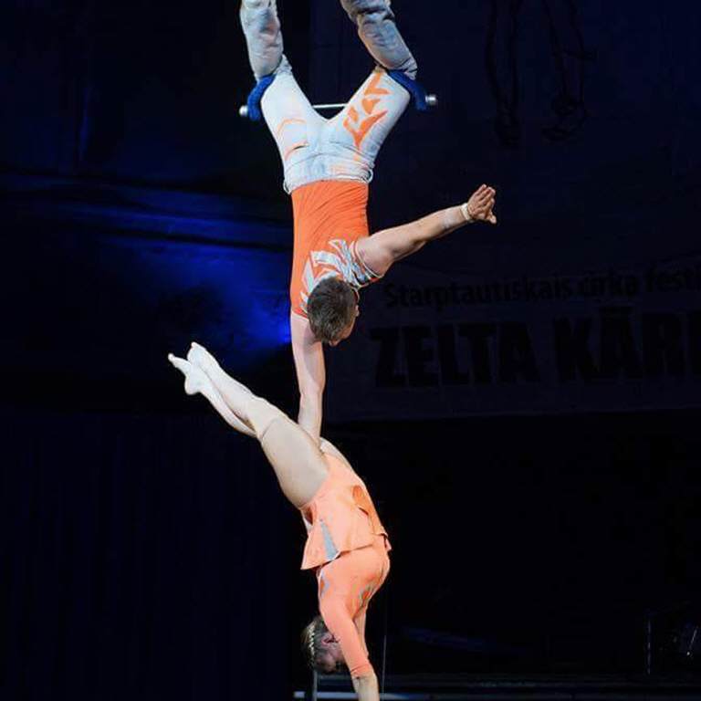 Artisten – Aufnahme aus der Circus-Fotogalerie